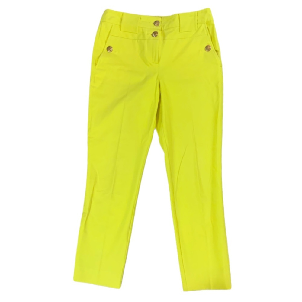 Max&Co yellow long trousers Size 4
